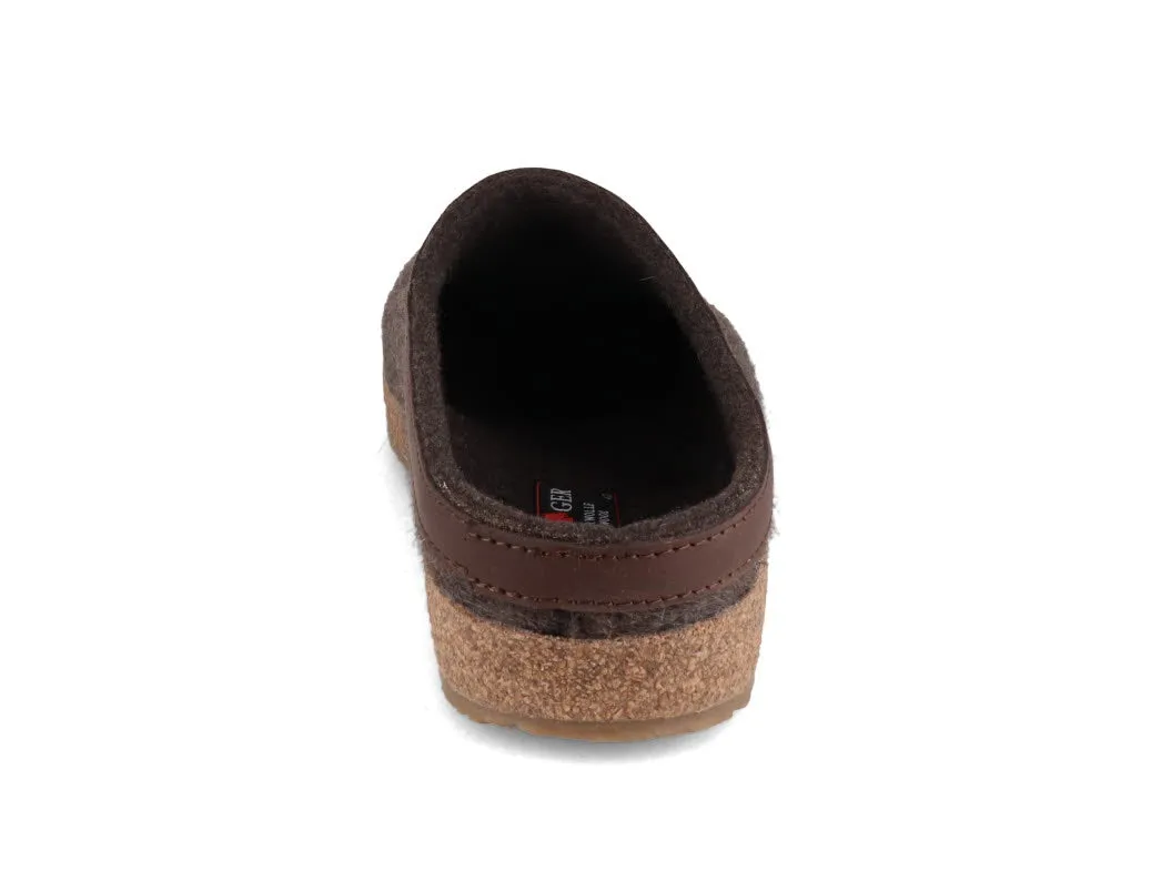 HAFLINGER Clog | Grizzly Torben, Brown